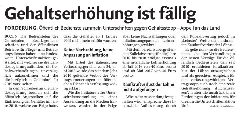 Dolomiten - Tagblatt der Südtiroler 25 09 2018